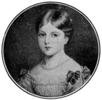 Image not available: THIS MINIATURE REPRESENTS THE QUEEN AT THE AGE OF EIGHT