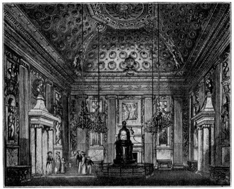 Image not available: THE CUPOLA OR CUBE ROOM, AS IT WAS WHEN THE QUEEN WAS
BAPTIZED IN IT.