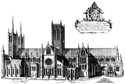 THE CATHEDRAL IN THE SEVENTEENTH CENTURY.