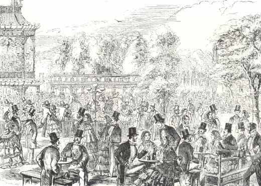 Cremorne Gardens in the Height of the Season.  By
M’Connell, 1858