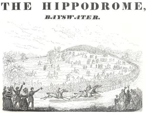 The Hippodrome, Bayswater (Notting Hill), circa 1838