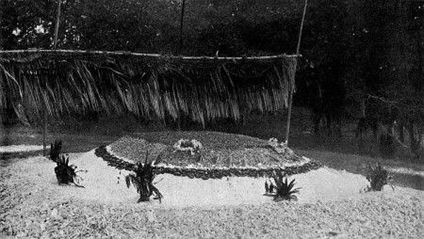 A GRAVE IN TONGA