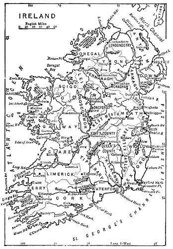 SKETCH-MAP OF IRELAND.