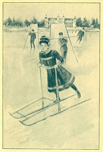 Girl on ice 
