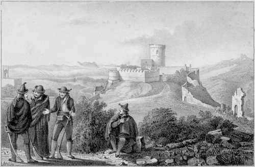 On Stone by T. J. Rawlins from a Sketch by Capt C. R. Scott R. Martin lithog 26, Long Acre


CASTLE OF XIMENA, AND DISTANT VIEW OF GIBRALTAR

Published by Henry Colburn, 13 Great Marlborough St.