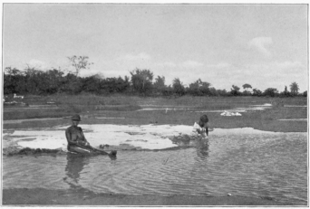 A Native Washerwoman on the Pitch Lake Trinidad