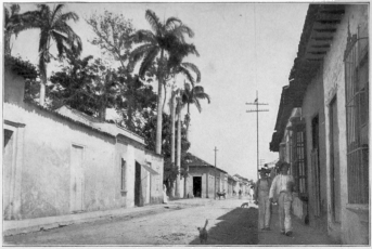 A South American Street Puerto Cabello, Venezuela Copyright, 1901, by Detroit Photographic Co.