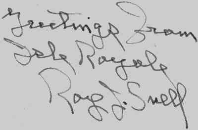 Author’s Autograph