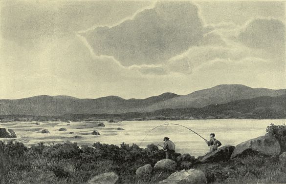 men fishing