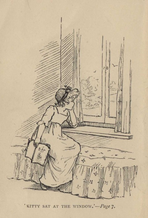 'KITTY SAT AT THE WINDOW.'--*Page* 7.