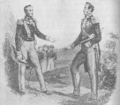 San Martín y Bolívar en Guayaquil

Navarro y Lamarca, Historia general de América