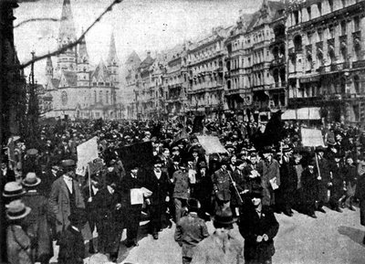 Berlin Demonstrations Against The Peace Treaty
