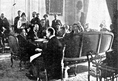 German Press Representatives in Versailles