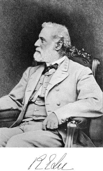 Signed photograph of Robert E. Lee