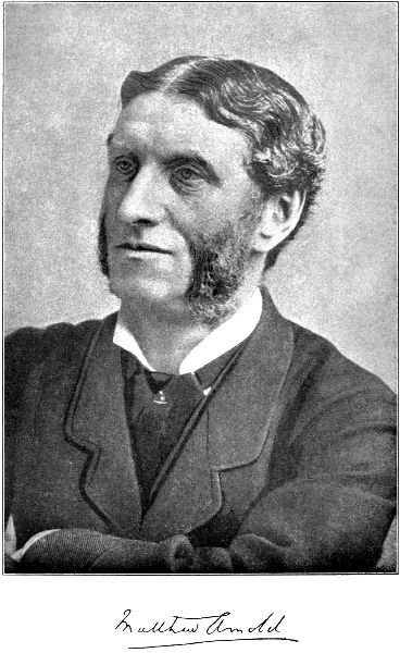 signed photograph of Matthew Arnold