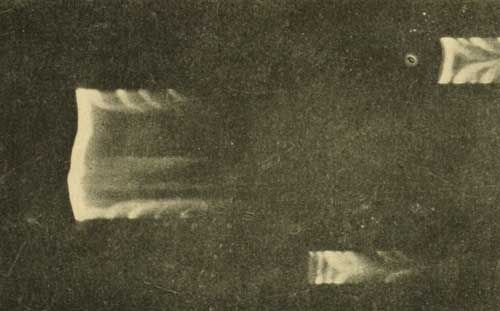 Photograph of a pilot spark