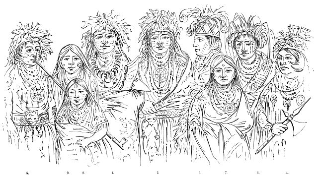 Plate 4: Ojibbeways group