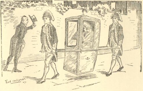 A Peterborough Sedan Chair.  “Peterborough was one of the
last places in which Sedan chairs flourished.”—Andrew
Percival