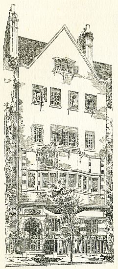 drawing of large building