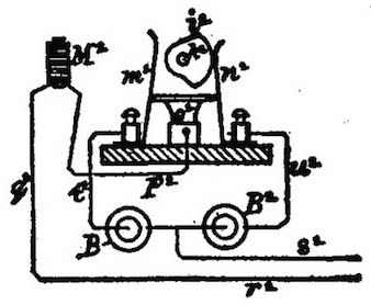 Drawing of a machine