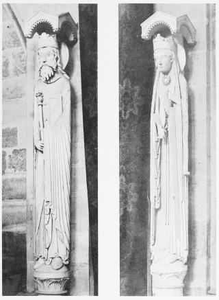 13th Century Sculptures from St. Denis (Restored).