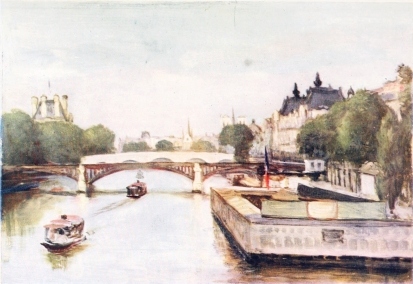 The Seine from Pont de la Concorde.