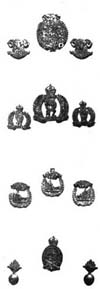 Badges of New Zealand Mounted Rifles