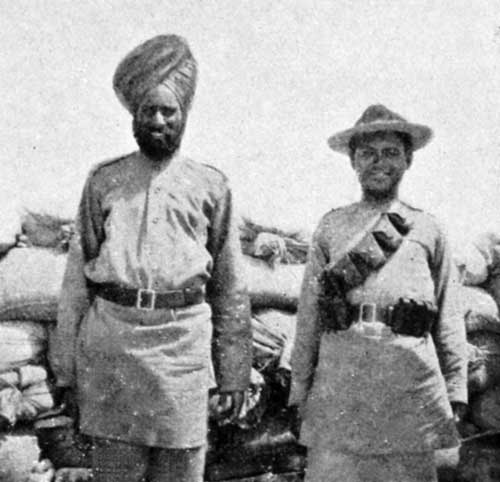 A Sikh and a Ghurka