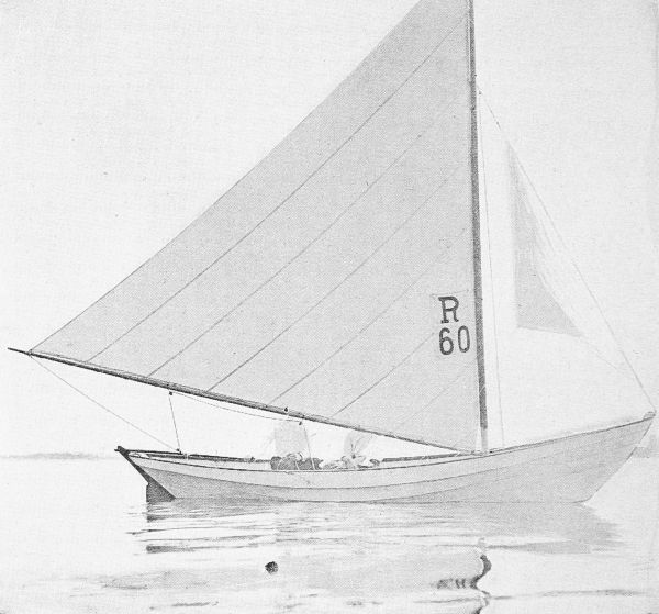 A sailing dory