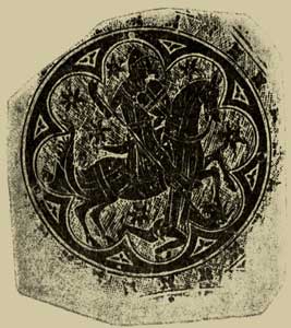 Brass in Elsing Church, 1347