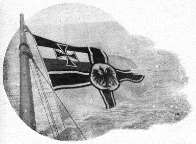 Die Flagge S. M. S. »Seeadler«