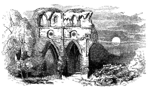 Scott's Tomb, in Dryburgh Abbey