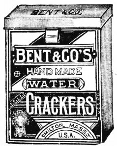 BENT & CO'S HAND MADE WATER CRACKERS