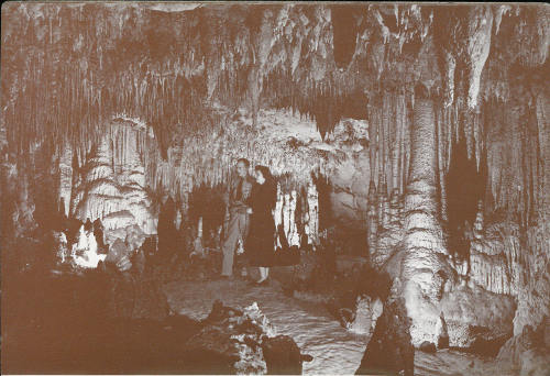 Weird vistas and eerie silhouettes meet the eyes of visitors who explore the amazing networks of trails in Florida Caverns. Droplets of mineral water, dripping through the ages, formed these underground caves into a natural, but highly artistic wonderland.