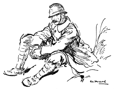Soldier Sitting.