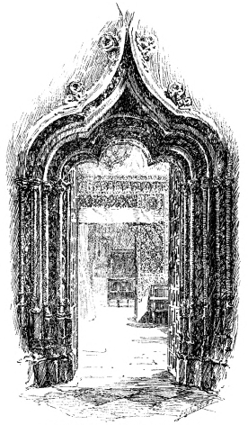 CAPITULAR DOOR IN TOLEDO CATHEDRAL