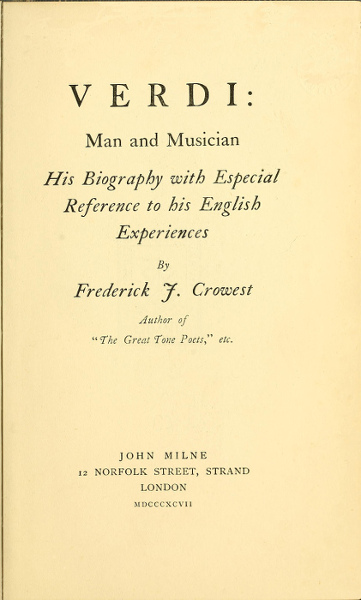 The Title Page