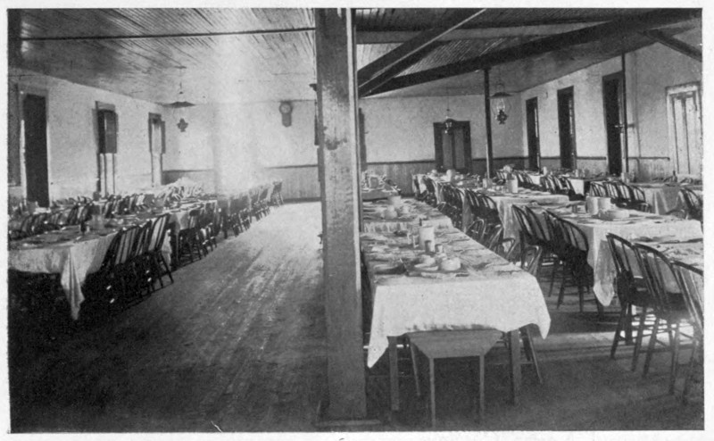 One End of the Dining Hall at Tuskegee.