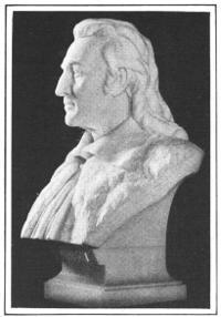 Portrait bust of Audubon by W.E. Couper, in the American Museum of Natural History, New York