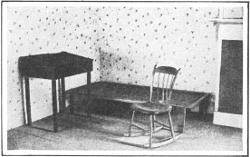 Furniture used in the Walden House, made by Thoreau