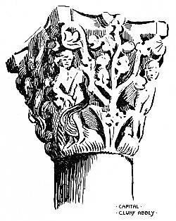 Cluny; a Capital from the Abbey