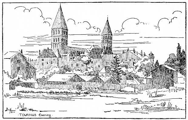 Tournus; the Abbey