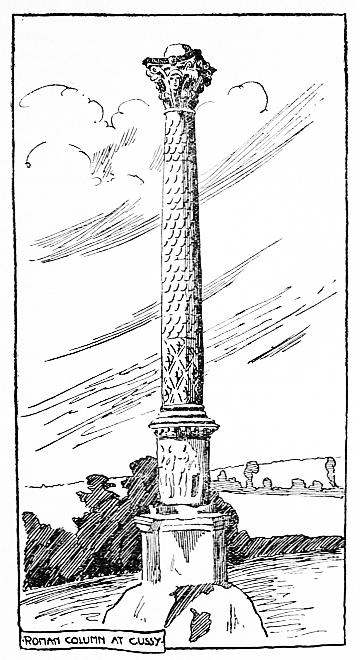 Roman Column at Cussy