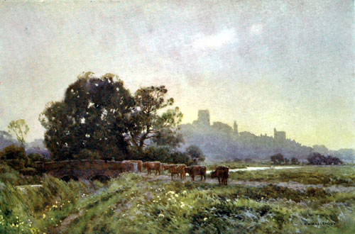 DORCHESTER FROM THE MEADOWS