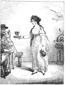 “MARY OF BUTTERMERE.”

(Drawn from Life by J. Gillray.)