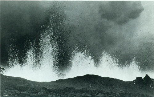 Mauna Loa Volcano, Hawaii, 1950.