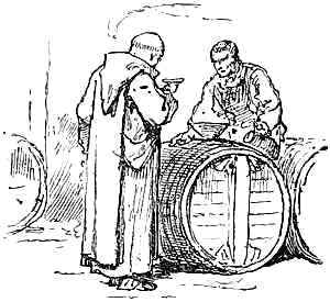 Dom Perignon Checking the Wine