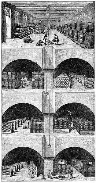 Cellars of Messrs. Prinet