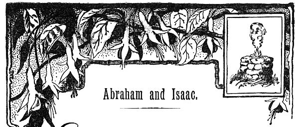 Abraham and Isaac.