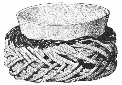 Fig. 10. Calabash with liana base used in spinning.